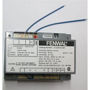 Fenwal Gas Primary Control
