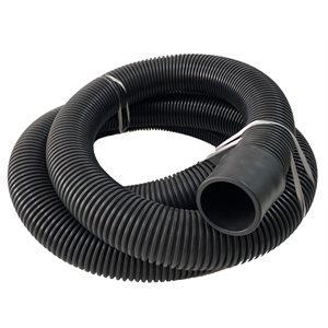 2'' vacuum hose with cuff, 25 ft