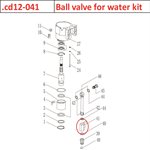 Ball valve for water kit