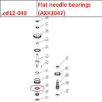 Flat needle bearings (AXK3047)