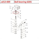 Ball bearing 6205