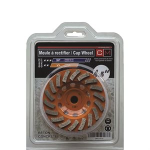 4.5" x 5 / 8-11 x 18Teeth Cup Wheel -V+ quality