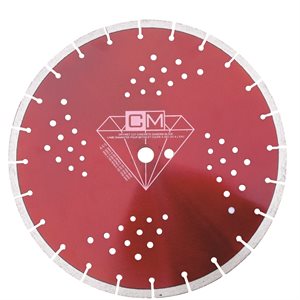 14" x 20mm / 1" diamond blade for Uni stone
