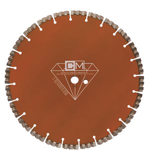 Lame Diamantée 14" x 20mm / 1" pour Béton - qualité Valeur