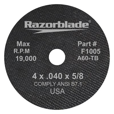 Abrasive blade for metal (T1)