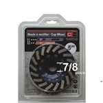 5" x 7 / 8 x 18Teeth Cup Wheel -Super Plus quality