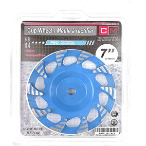 7" x 5 / 8-11 x 10T Cup Wheel -Pro quality