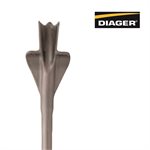 SDS-max Channel chasing chisel; 1 3 / 8x15