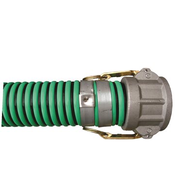 3" EPDM suction hose, 20', c / w Couple C & CNP