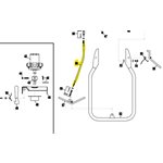 BELL CRANK CONTROL ROD (HD-99 )