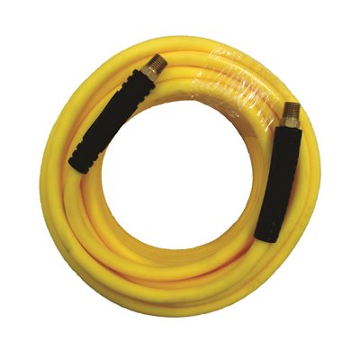 3 / 8"x50' Yellow GP PVC 300 PSI+1 / 4 MNPT