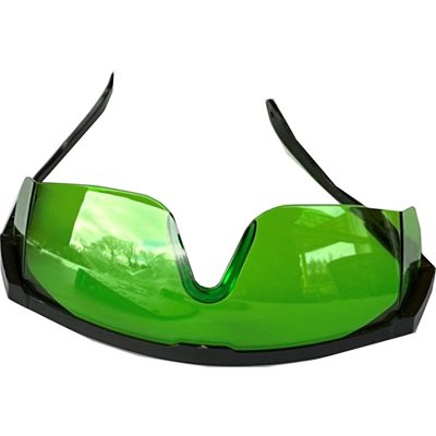 Lunette verte pour laser