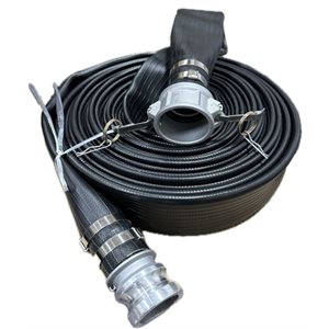 2" BLACK discharge hose-50', c / w C & E